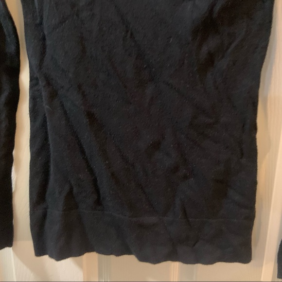 BCBGMaxazria Black BCBG Rhinestone Lightweight Sweater M - Picture 5 of 9